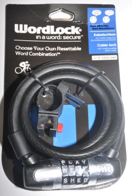 Велозамок Ventura WordLock 12х1800 мм (кодовый/символьный) 230167