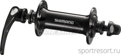 Втулка передняя Shimano Sora HB-RS300 (36H, QR 129mm, черная)