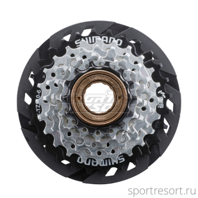 Трещотка Shimano MF-TZ510-6 (6ск, 14-28T, защита) б/уп.