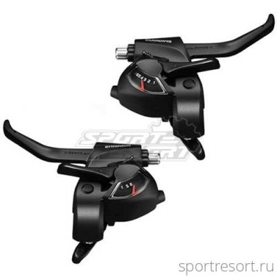 Ручки Dual Control Shimano Tourney ST-EF41 (3х7ск, черные)