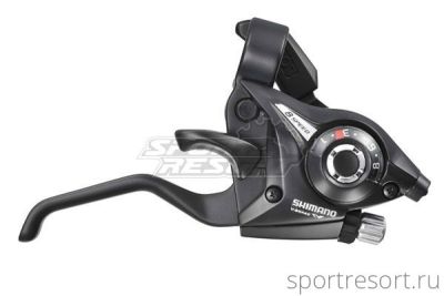 Ручки Dual Control Shimano Tourney ST-EF51 (3х8ск, черные)