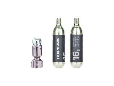Комплект баллонов CO2 TOPEAK NINJA FUELPACK 2x16gr. TNJM-CO2
