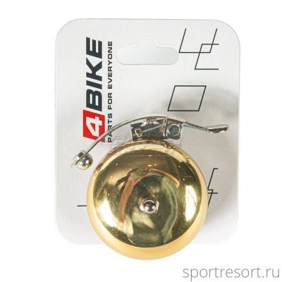 Звонок 4Bike BB3315 57 mm золотистый ARV100018