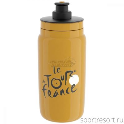 Фляга Elite Fly TOUR DE FRANCE 550 ml yellow EL0160494