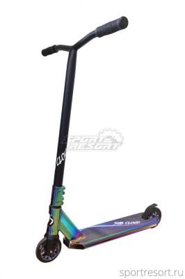 Трюковый самокат SUB CLOUD 110 черный/бензин 00-180065