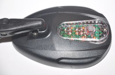 Зеркало в руль WeiJia DX-2200SAF + габарит DX-2200SAF