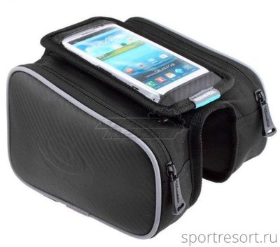 Велосумка на раму Roswheel Bicycle Frame Pannier Double Bag Pouch (Medium) 813 M