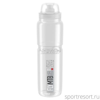 Фляга Elite Fly MTB 950 мл (прозрачная, защитный колпачок) EL0160909