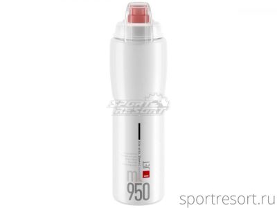 Фляга Elite JET MTB 950 ml прозрачная EL0190903