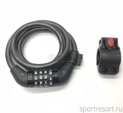 Велозамок VLX 12x1800 мм (код) VLX-L13