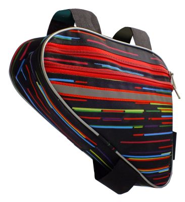 Велосумка под раму Veloangar M (4л) Цветной неон R4