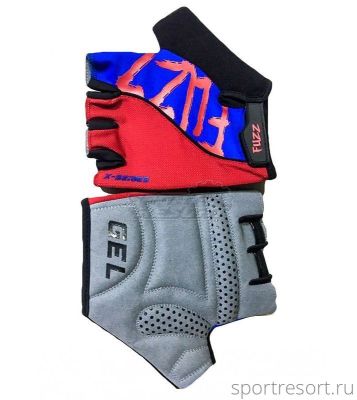 Велоперчатки FUZZ X-Series GEL (L) red blue 08-202294