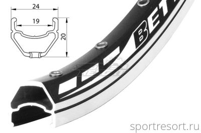 Обод Remerx Better 26" (559x19mm) 32H