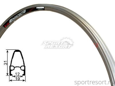 Обод SHINING A-350 28/29" (622x12mm) 36H Silver