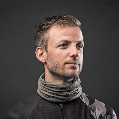 Универсальная повязка GripGrab Headglove Merino Grey 5029