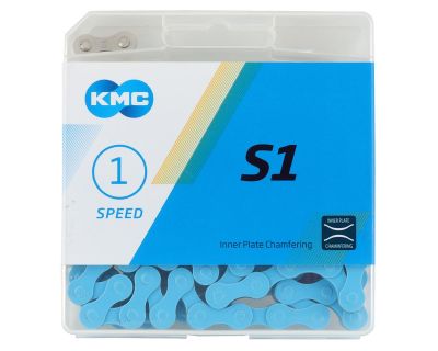 Цепь KMC S-1 (1ск,112зв) Blue