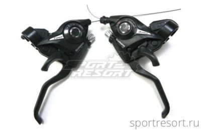 Ручки Dual Control Shimano Tourney ST-EF51 (3х7ск, черные)