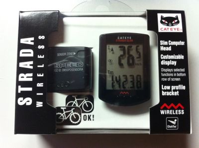Велокомпьютер CatEye CC-RD310W Strada Slim Universal Black CC-RD310W Universal