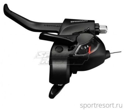 Ручка Dual Control Shimano Tourney ST-EF41 (3ск, черная)
