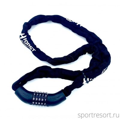 Велозамок цепь HORST 6x1500 mm black (код) 09-100248