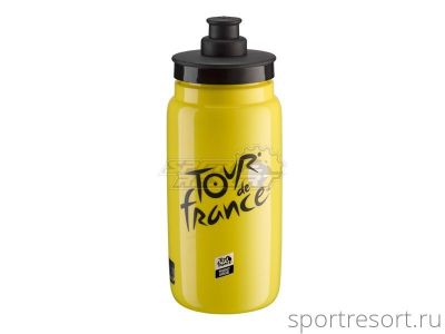 Фляга Elite Fly TOUR DE FRANCE 550 ml лимон EL01604173