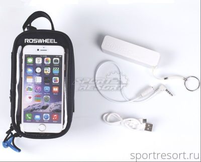 Велосумка на раму Roswheel Phone Bag (Battery Pack) 121048 L