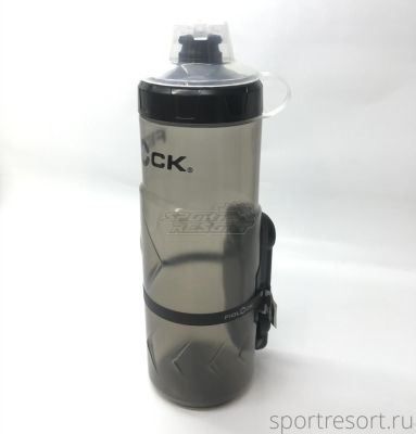 Фляга с держателем Fidlock Twist Transparent Black (0.6) с крышкой 09609-001021 (TBL)