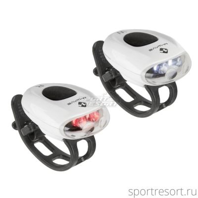 Комплект фонарей M-Wave Cobra III Battery Flashing Light Set  5-221063