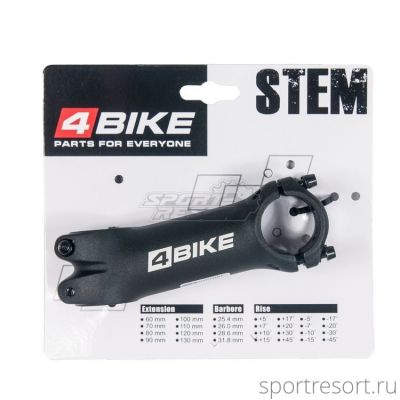 Вынос 4Bike TDS-C302 (1-1/8", 31.8, 90mm, 10°)