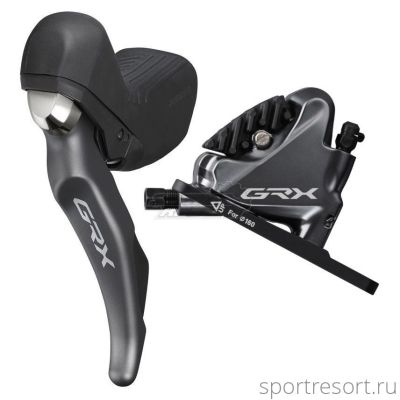 Ручка Dual Control Shimano GRX ST-RX810/BR-RX810 (2ск, для крепл. 25мм)