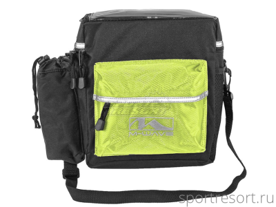 Велосумка на руль M-Wave UTRECHT TRAVEL BAG Black/Yellow 122815
