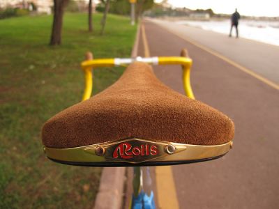 Седло Selle San Marco Rolls Chamois Leater Brown