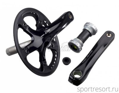 Система Shimano Alfine FC-S501 (39T, 170mm, защита) черная