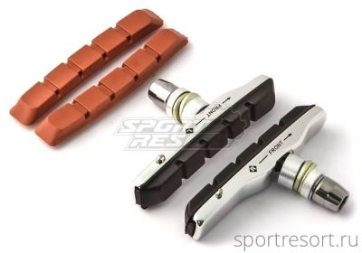 Тормозные колодки CLARKS CP-513 70 mm + сменные картриджи