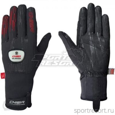 Велоперчатки Chiba Road Master Winter Led Safety (размер L) 31306-L