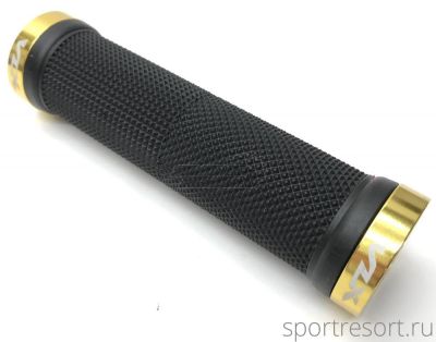 Грипсы VLX G01 Dual Lock Ring black/gold