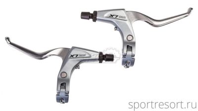Тормозные ручки Shimano SLX BL-T670 серебро