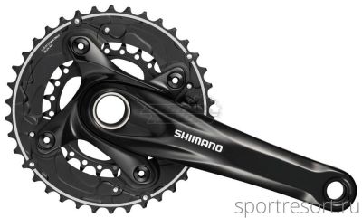 Система Shimano Deore FC-M625 10ск (38/24T, 170mm, черная)