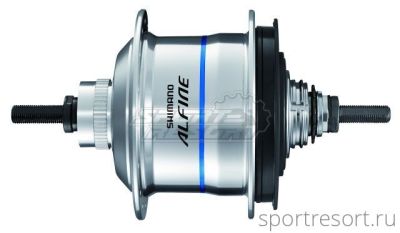 Втулка планетарная Shimano Alfine Di2 SG-S705 (32H, серебро)