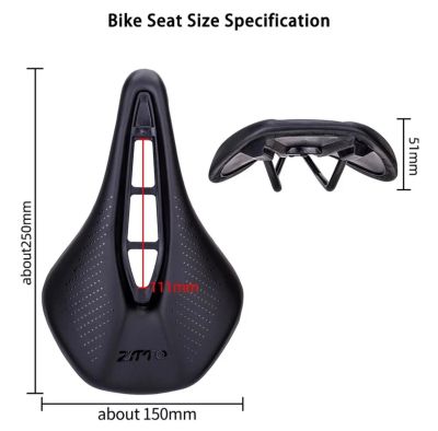 Седло ZTTO ZD8 250x150mm Black