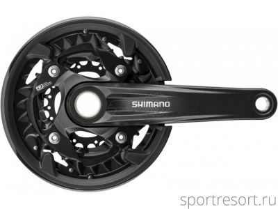 Система Shimano FC-MT500 10ск (40/30/22T, 175mm, с защитой)