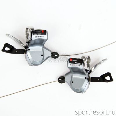 Шифтеры Shimano Non-Series SL-R780 Flat Bar (2х10ск, серебристые)