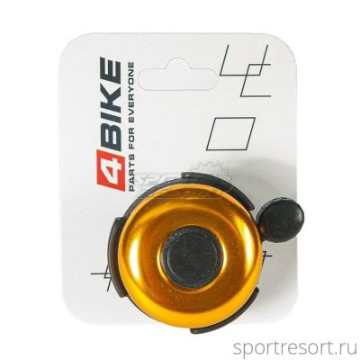 Звонок 4Bike BB3204 52 mm золотистый ARV100027