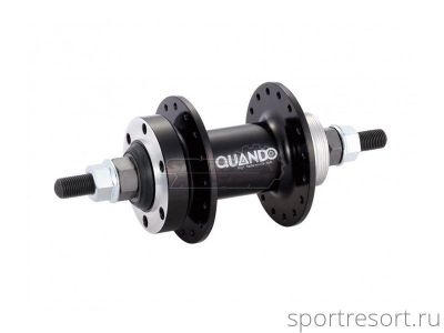 Втулка задняя Quando DB-500R (36H, под гайки, под трещотку) Silver