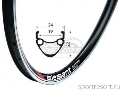 Обод Remerx Elegant 26" (559x19mm) 36H