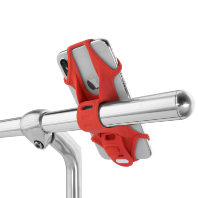 Крепеж для смартфона на руль BONE BIKE TIE 2 Red 07-180011