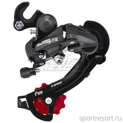Переключатель задний Shimano Tourney RD-TZ500 GS (6/7ск, на ось)