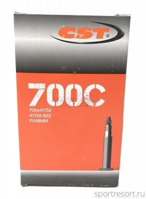 Велокамера CST 29x1.9/2.35 (700x47/53C) F/V-48mm