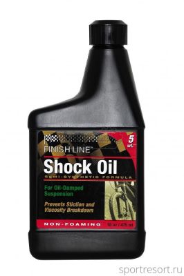 Масло для вилок Finish Line Shock Oil 5 WT 475 ml 70011