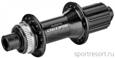 Втулка задняя Shimano Deore FH-M6010 (32H, 142x12mm, черная)